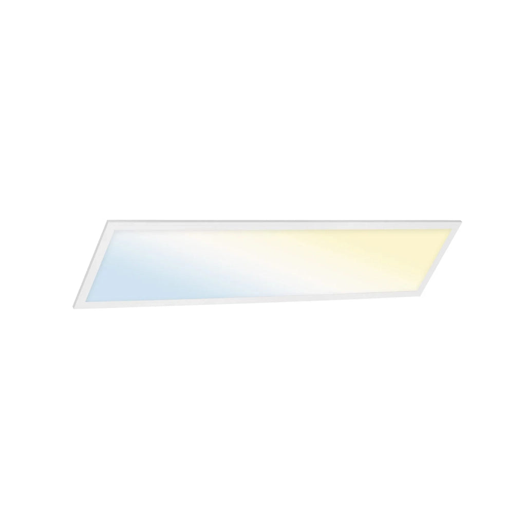 Plafoniera Moderna Piatto Brilo Smart Metallo Bianco Led Integrato 28W