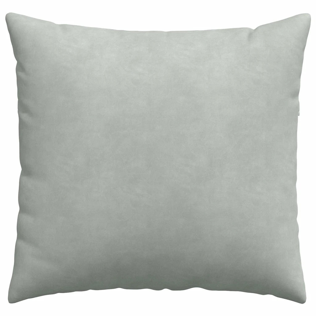 Cuscini da Divano 2 pz | Cuscini per sedie Grigio chiaro 50 x 50 cm
