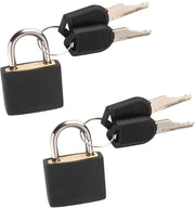 Slot di Bagaglio Robusto - Chiusura con Chiave - Mini-Slot di Chiusura - Chiusura di Sicurezza - Formato Compatto - Doppia Protezione