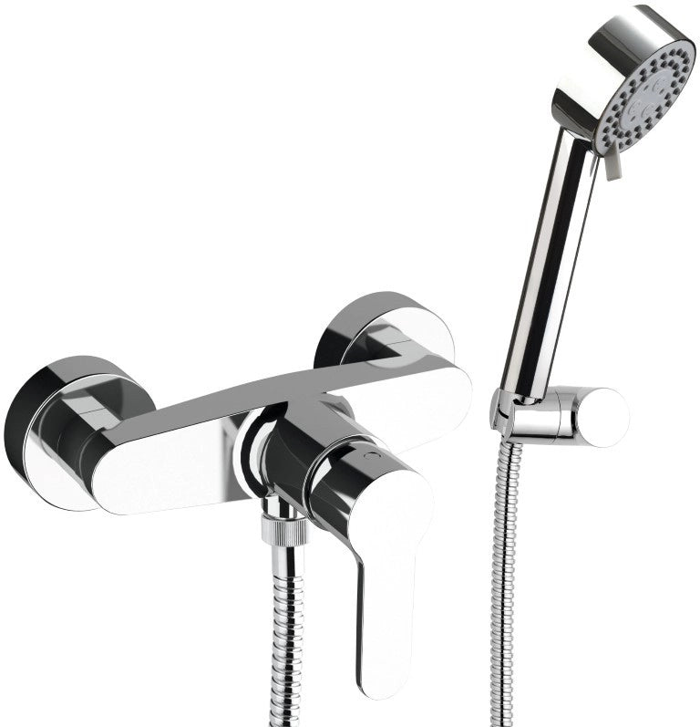 Rubinetto doccia esterno con kit doccia a 4 funzioni - serie winner