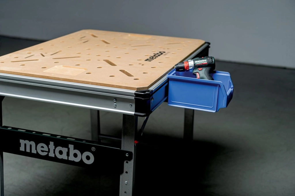 Tavolo multifunzione MWB 100, banco da lavoro mobile, tavolo da lavoro, banco da lavoro con gambe regolabili in altezza 626991000
