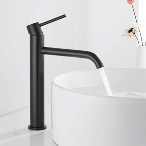 Rubinetto Da Lavabo Rea Lungo Black High