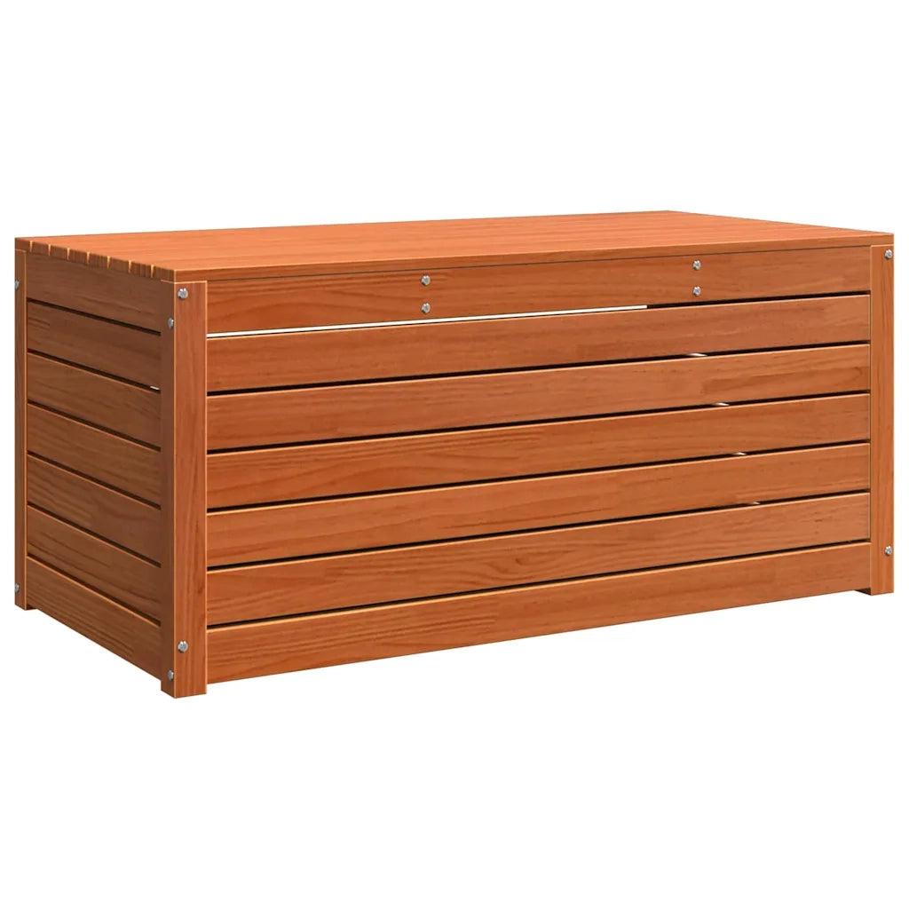 Scatola di Stoccaggio Marrone cerato 101 x 50,5 x 46,5 cm