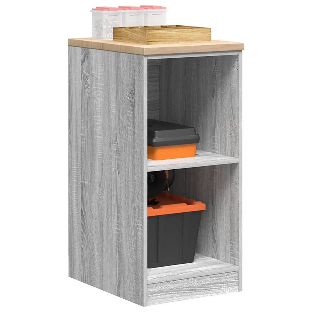 Armadietto per Garage Grigio Sonoma 40x51x85 cm CFW9734514