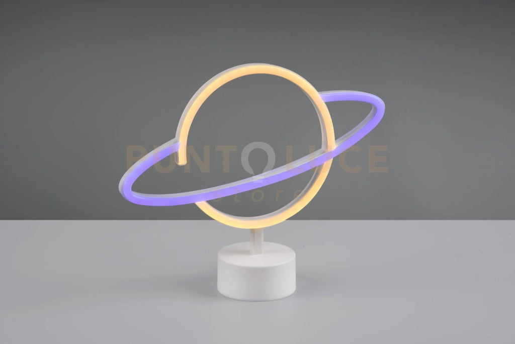 PLANET LAMPADA DA TAVOLO PIANETA H. 24,5CM LED 1,6W · 1x 20lm