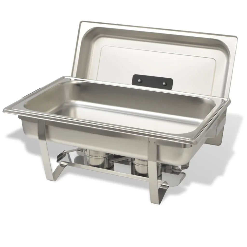 Set 3 pz Teglie Scaldavivande in Acciaio Inossidabile 50529