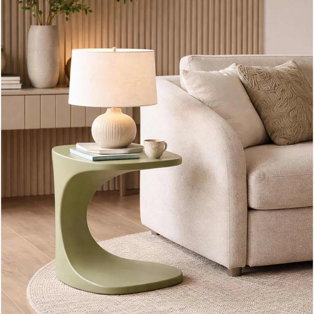 Tavolino VKH1093, Verde, Plastica, 42x42x52 cm