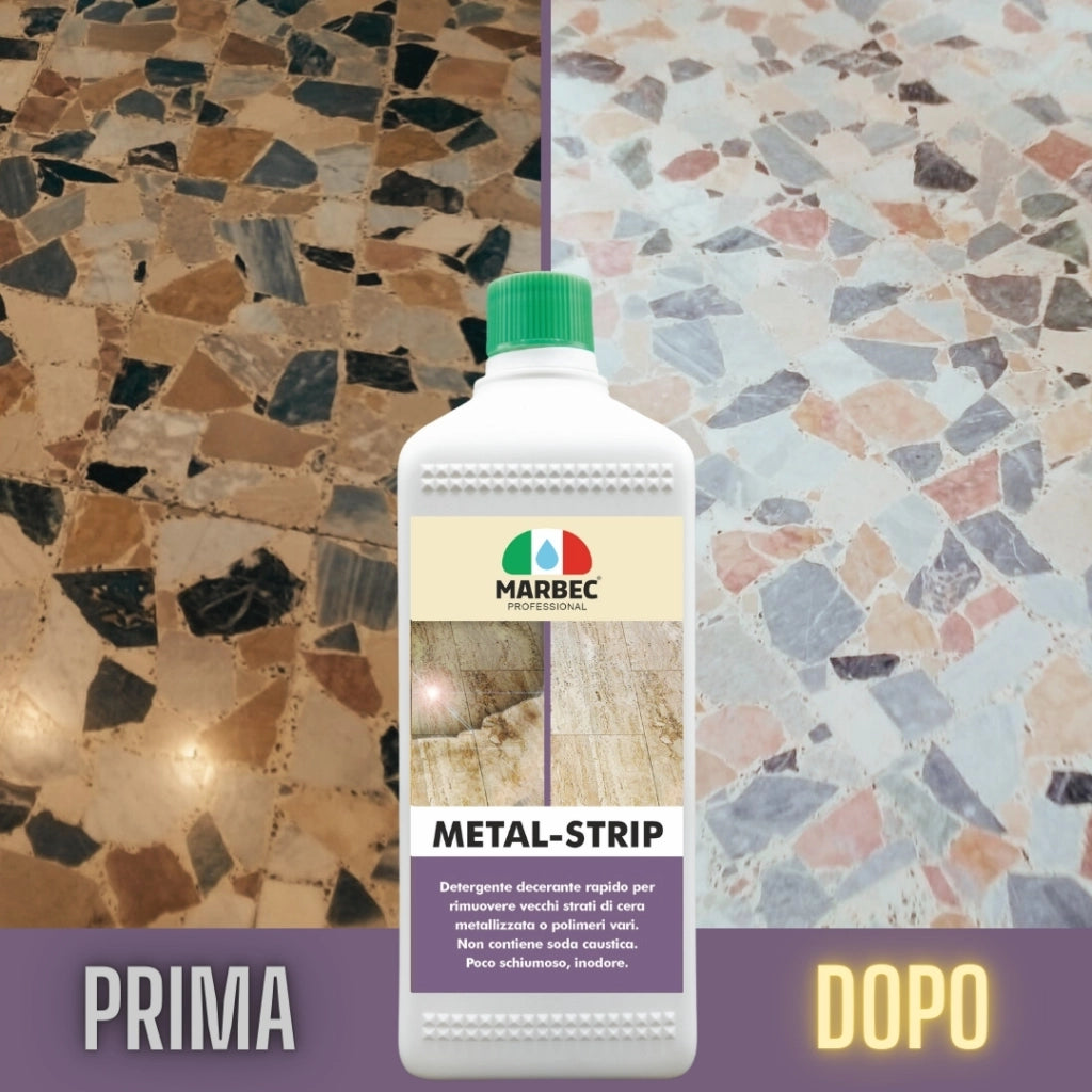 Detergente sgrassante professionale METAL-STRIP   1LT
