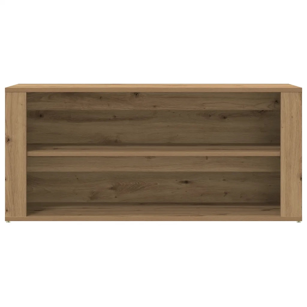 Scarpiera Rovere Artigianale 100x35x45 cm in Truciolato 857090
