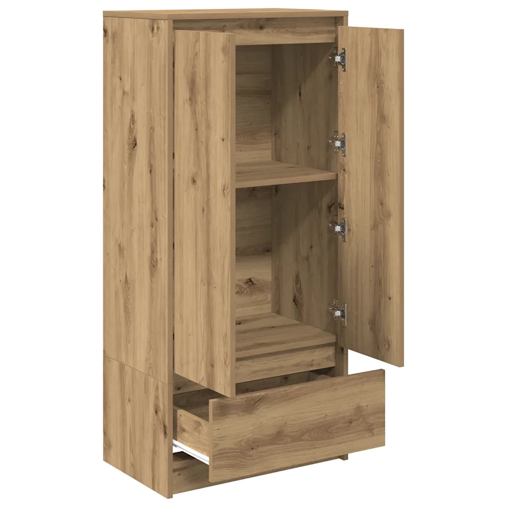Armadio con Cassetto Rovere Artigianale 55,5x34x119,5 cm CFW5734832