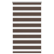 Tenda a rullo | Tenda avvolgibile zebrata 50,9x100 cm Tessuto Larghezza 46,7 cm caff¨¨