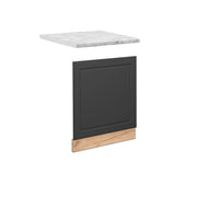 Vicco Pannello frontale Antracite-oro 60 cm , PL Marmo