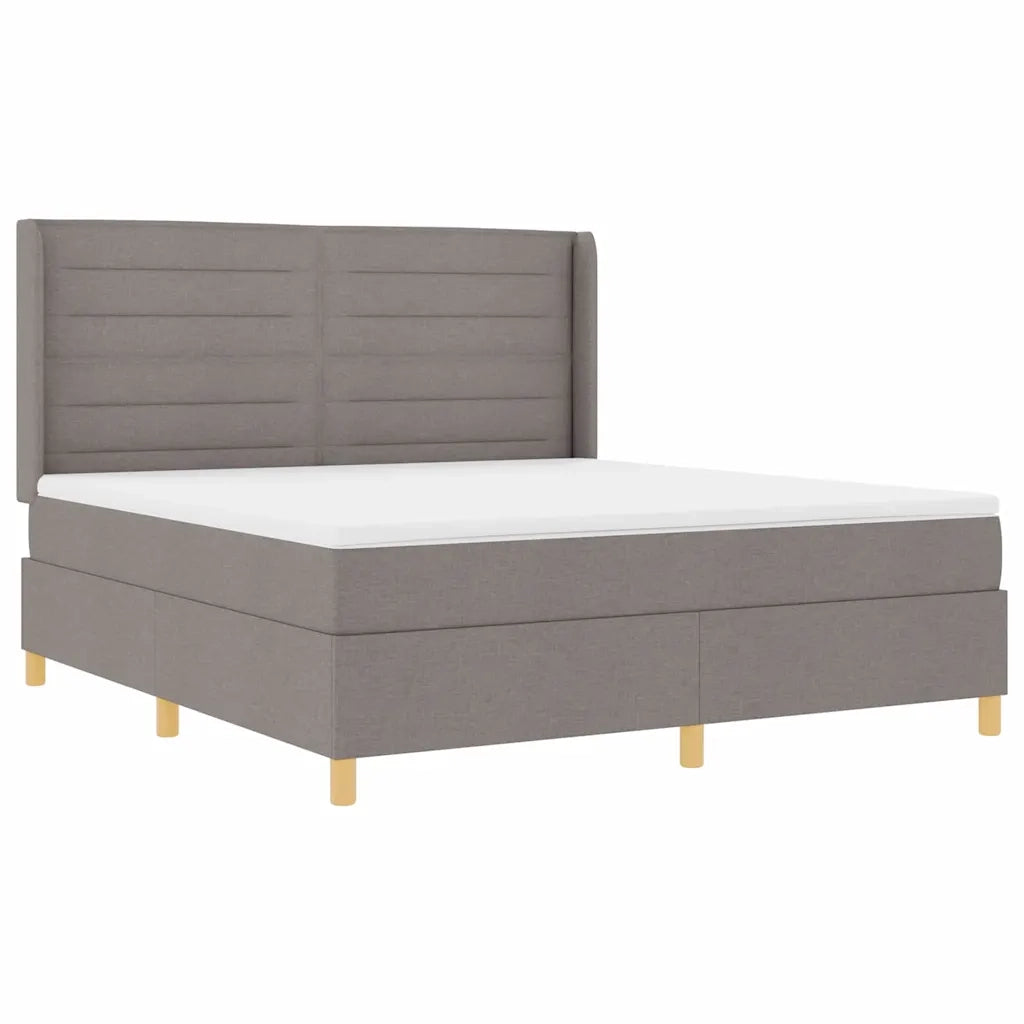 Letto a molle con materasso Talpa 180 x 200 cm Tessuto 3341788