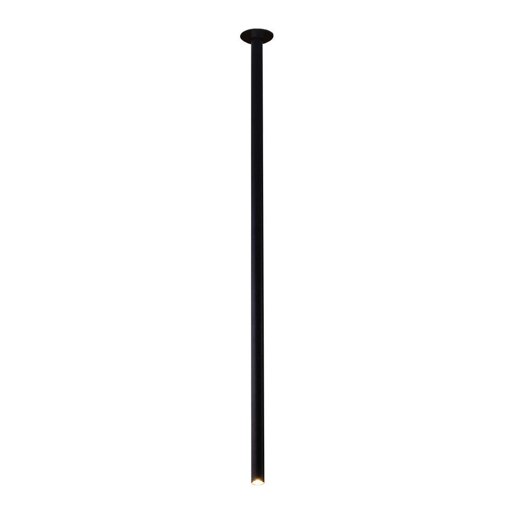 Faretto incasso nero tubo 130cm G9 2,5W Dohar 9123