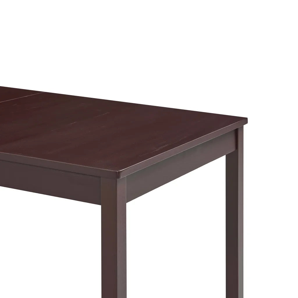Tavolo da Pranzo Marrone Scuro 140x70x73 cm in Legno di Pino cod mxl 29849