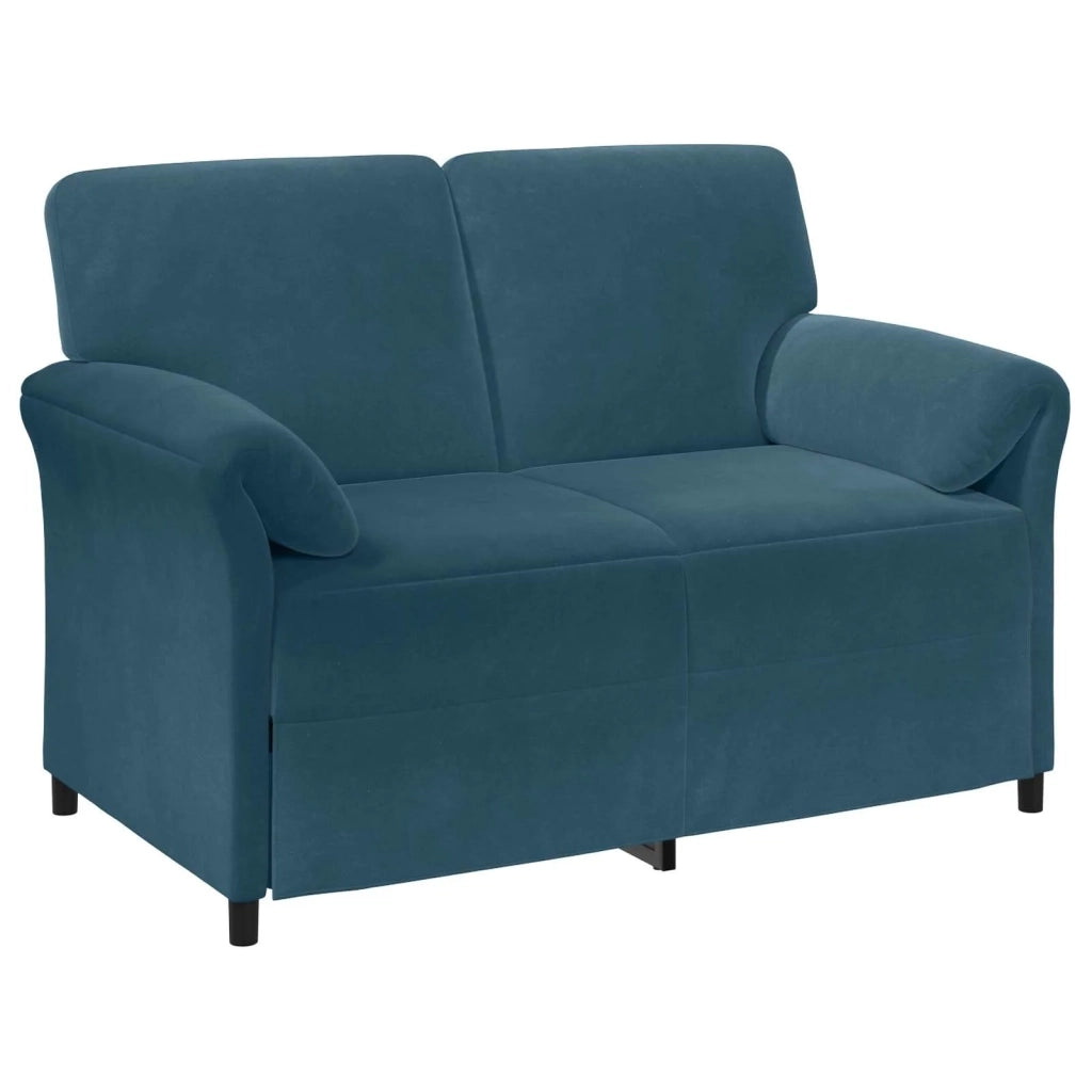 Set di divani 2 pz Blu Velluto 3424894