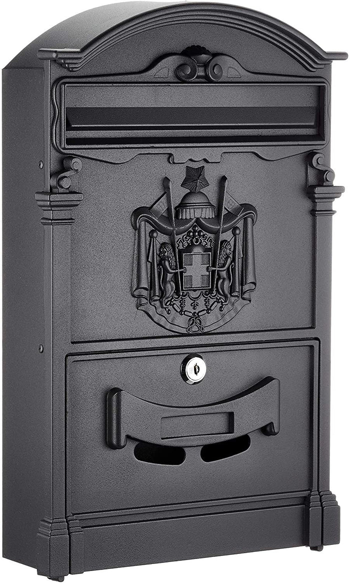 Technomax - Cassetta Postale Orchidea - Nero