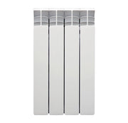 Radiatore Termosifone in alluminio Fondital EXCLUSIVO D3 da 3 a 14 elementi interasse 600 mm Interasse 600 - 6 elem