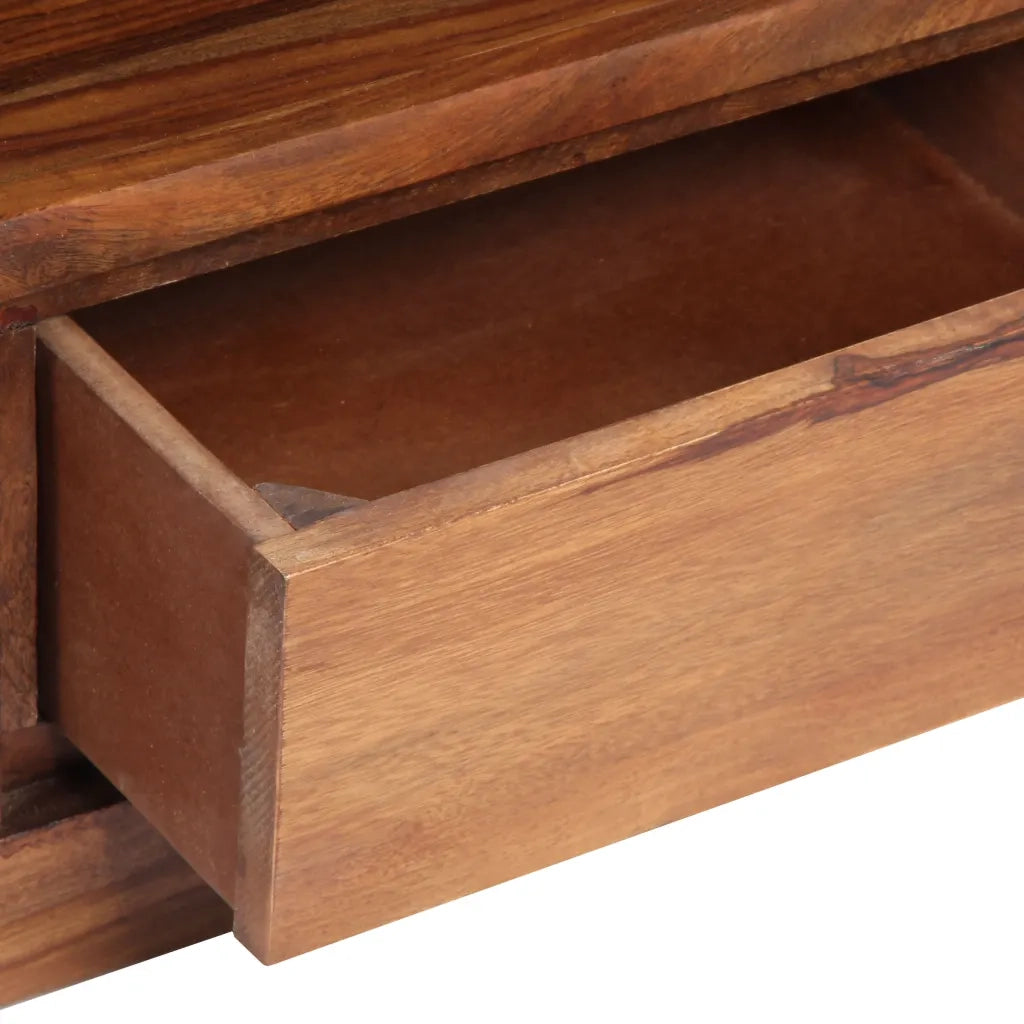 Mobile Porta TV-Credenza TV 120x30x40 cm in Legno Massello di Acacia