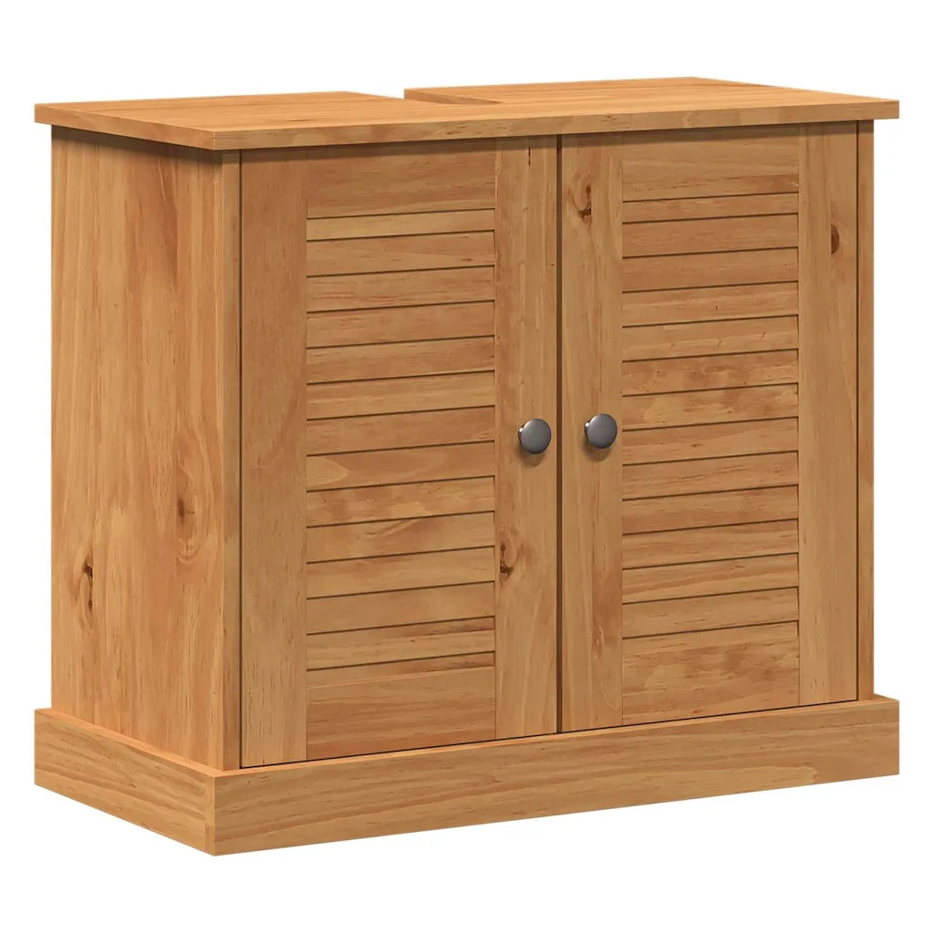 Armadio sottolavello con porta VIGO Marrone e Marrone Miele 4019101