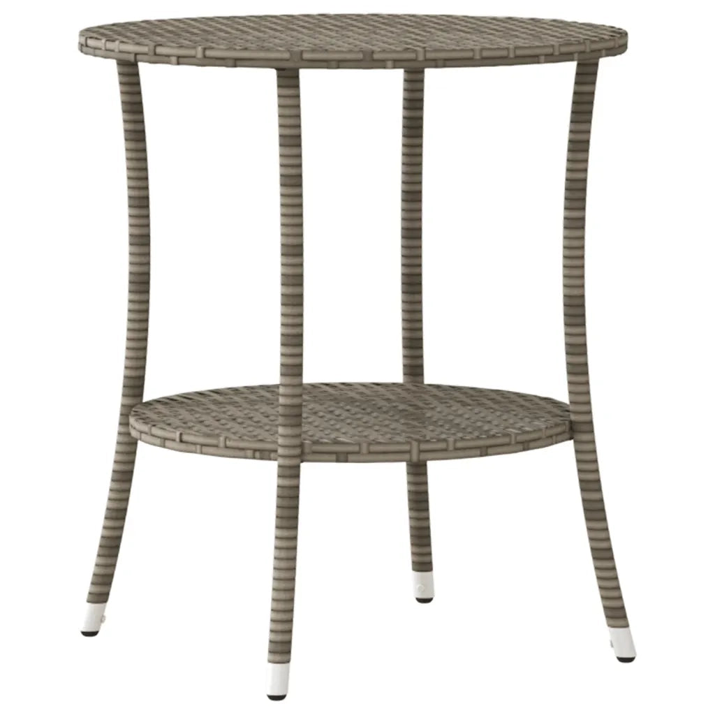 Sedie da Giardino Reclinabili 2 pz con Tavolo in Polyrattan 365692