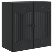 Mobiletto a muro Nero 59 x 31 x 60 cm Legno ingegnerizzato 898066