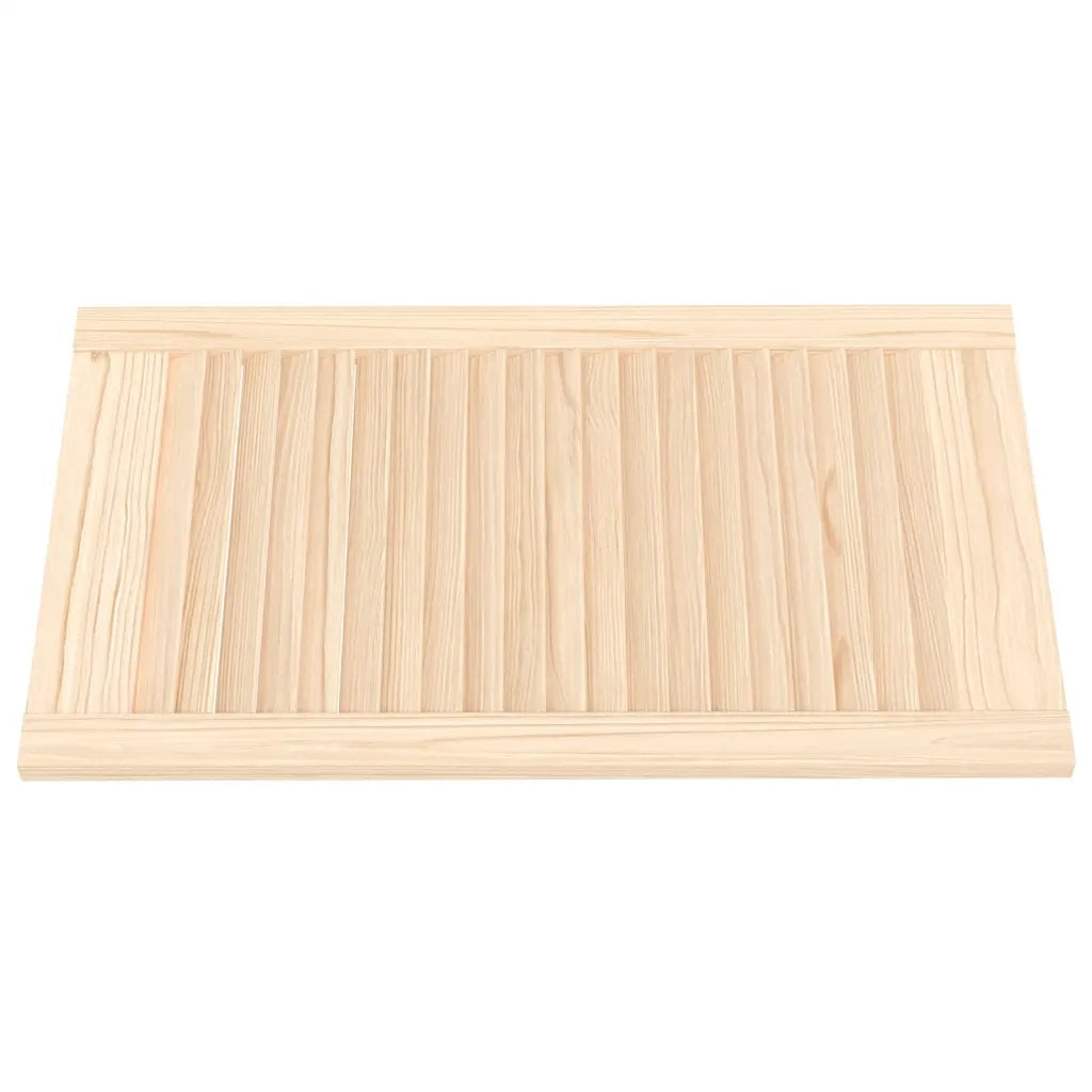 Ante con Design a Lamelle 2 pz 69x39,4 cm in Legno di Pino CFW8749417