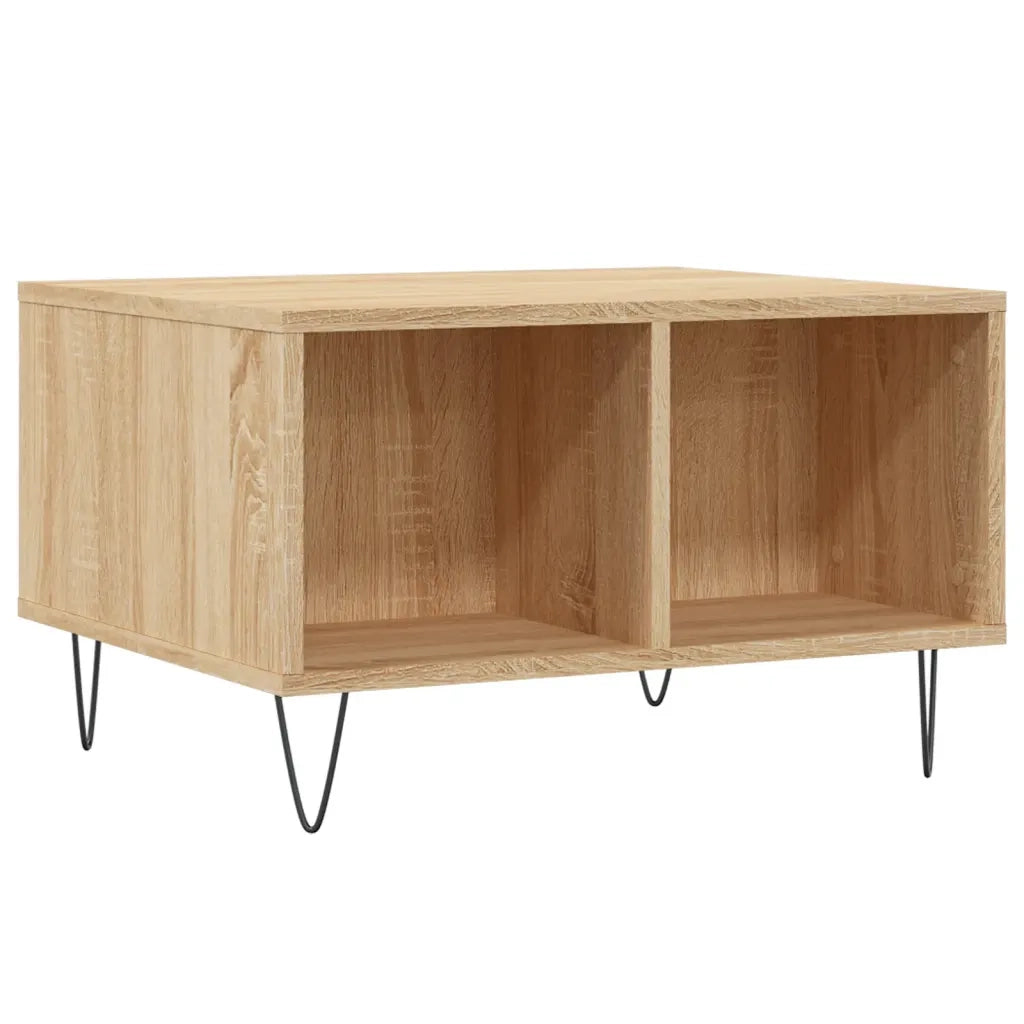 Tavolino salotto | Tavolino da caff¨¨ | Tavolino da Soggiorno Rovere Sonoma 60x50x36,5 cm Legno Multistrato