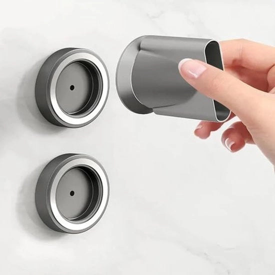 Accessorio per accessori per parrucchieri da appendere al muro, 2 pezzi, compatibile con Dyson Supersonic e Dyson Airwrap, compreso il materiale di fissaggio