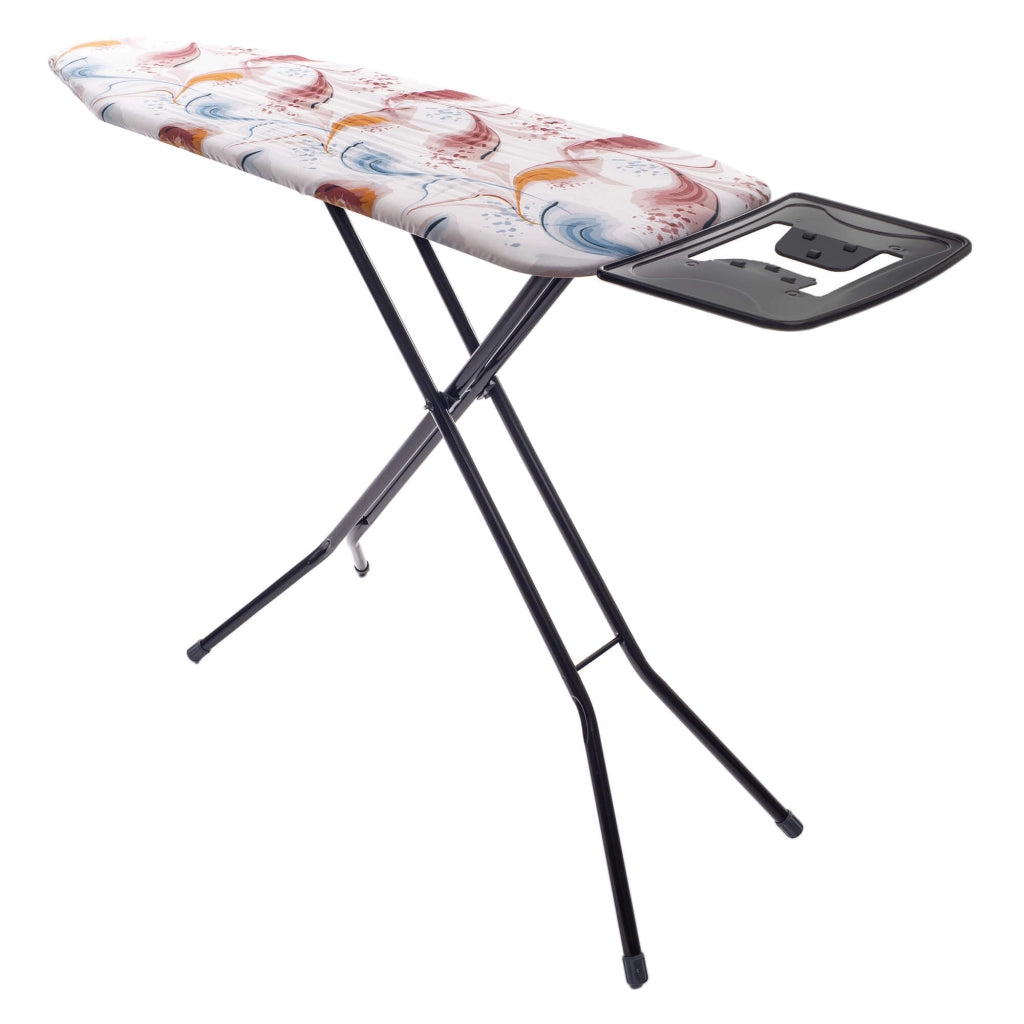Asse da stiro KADAX 120x38 cm, grande, pieghevole, da tavolo, con supporto per ferro da stiro.