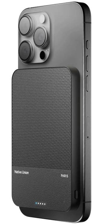 Power bank 5000mah qi2 classic bk usb-c  native union magsafe black - PB-5KMS-BLK-Q2