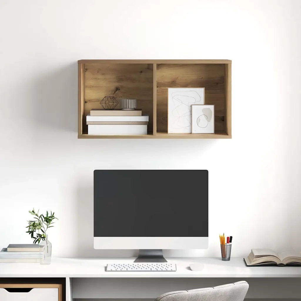 Set mobile TV-Credenza per TV Rovere artigianale 37 x 37 x 72 cm
