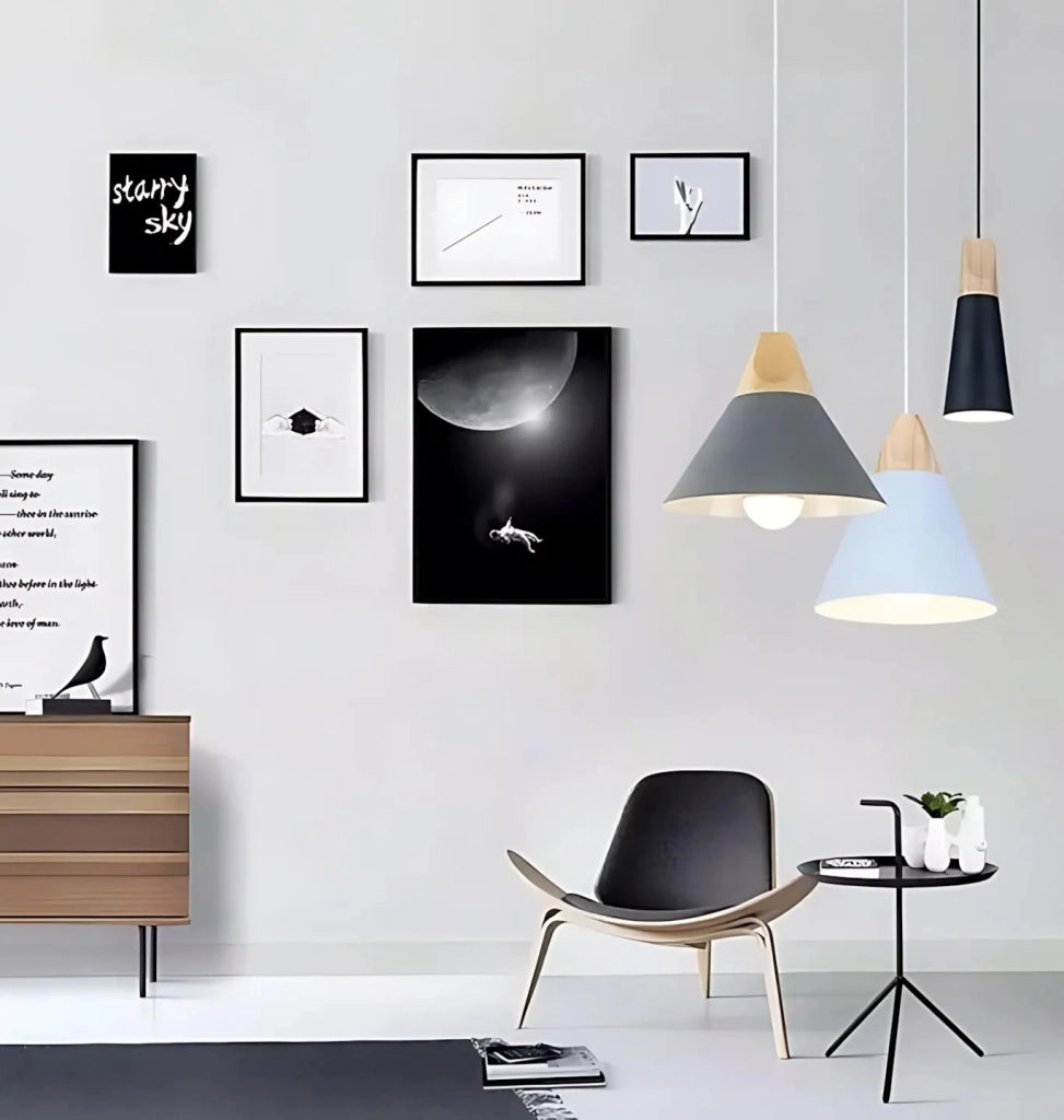 Lampada Da Soffitto Scandi B Bianca