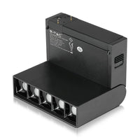 5*2W LED Magnetico SMD SPETLIGHT LINEARE BLACO IP20 24V 4000K