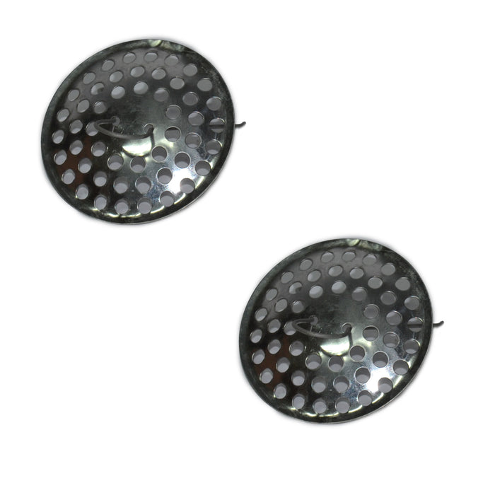 GRIGLIETTE LAV.C/MOLLA INOX BL.2PZ