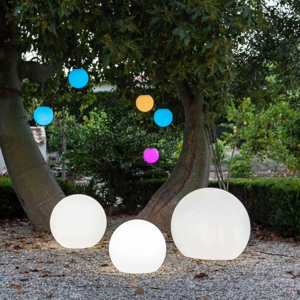 LÚZETE - LAMPADA SFERICA DA ESTERNO BULY 50 CAVO A LUCE FREDDA