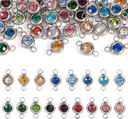 Connettori per gioielli e catenelle, connettori per gioielli, pendenti, per gioielli a catenella, per gioielli da fare in casa, per creare collane e bracciali.
