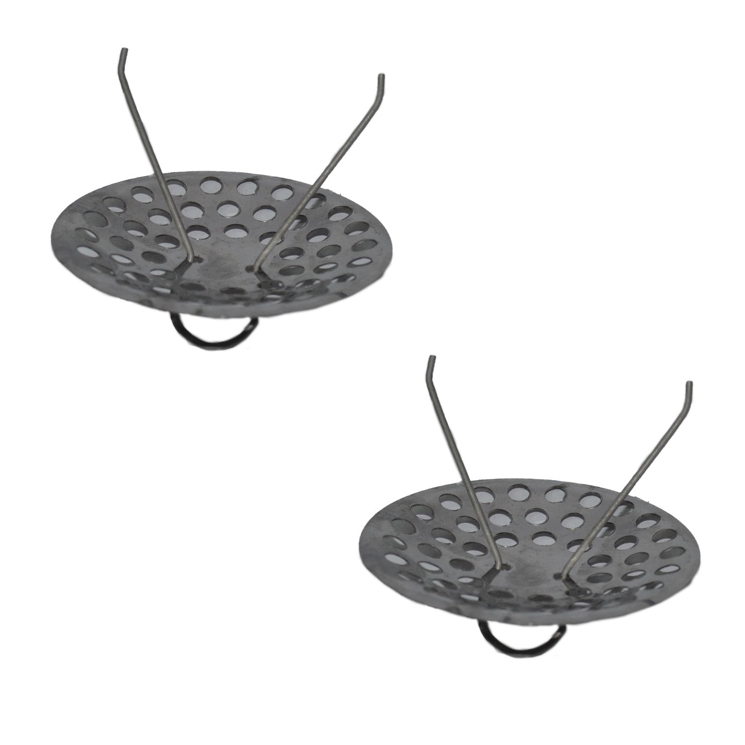 GRIGLIETTE LAV.C/MOLLA INOX BL.2PZ