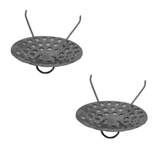 GRIGLIETTE LAV.C/MOLLA INOX BL.2PZ