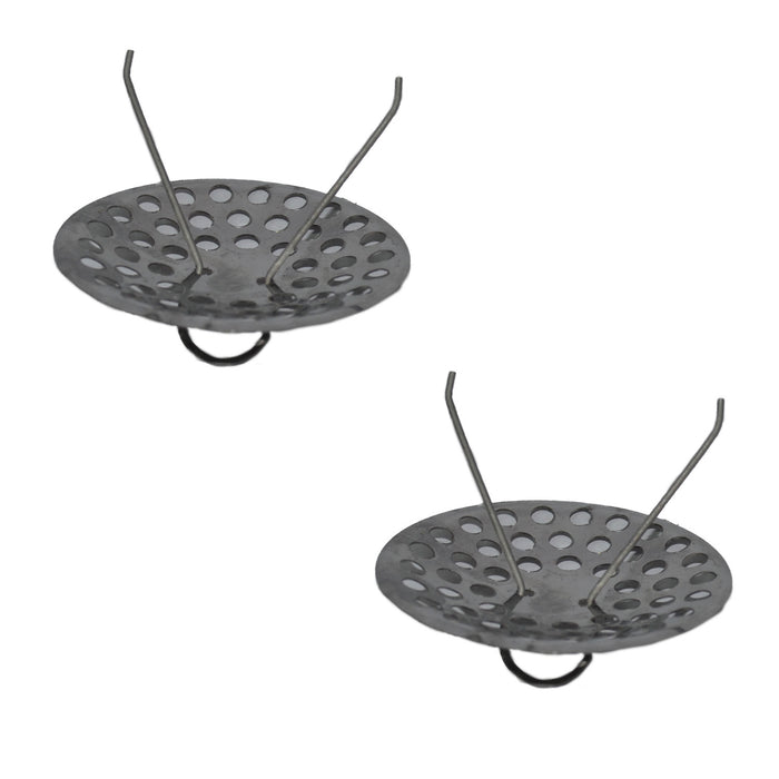 GRIGLIETTE LAV.C/MOLLA INOX BL.2PZ