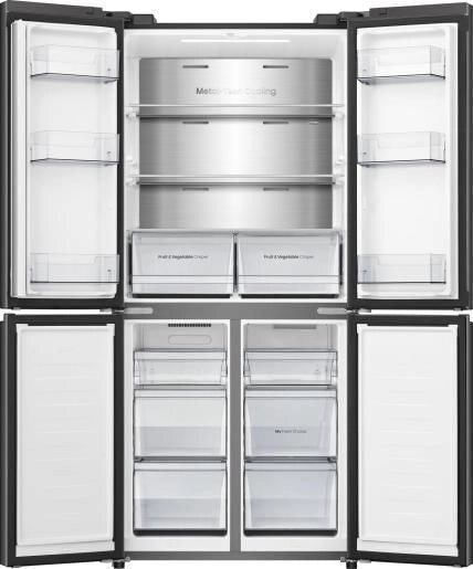 Hisense RQ5P470SAFE frigorifero side-by-side Libera installazione 483 L E Nero