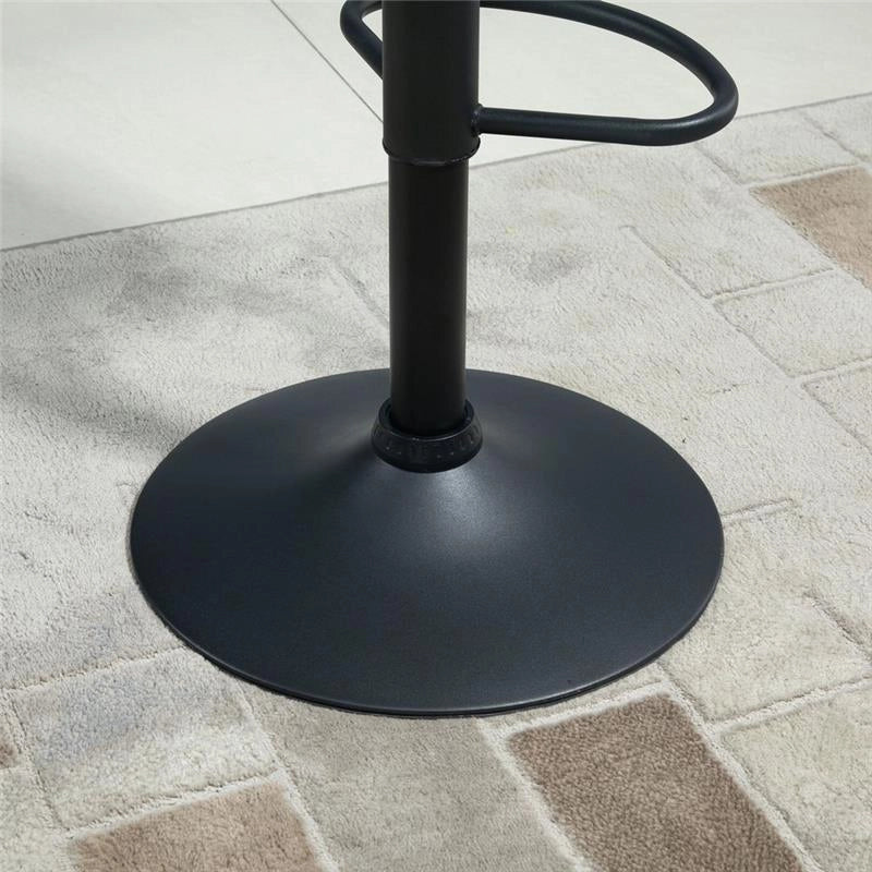SET 2 SGABELLI GIREVOLI CON ALTEZZA REGOLABILE RIVESTIMENTO VELLUTO VERDE