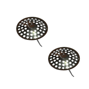 GRIGLIETTE LAV.C/MOLLA INOX BL.2PZ