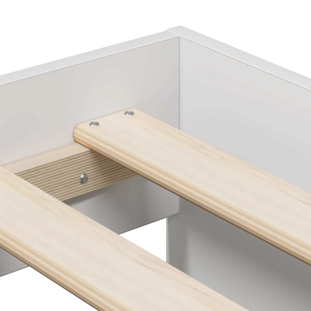 Struttura del letto Bianco 80 x 200 cm Legno multistrato 3335197