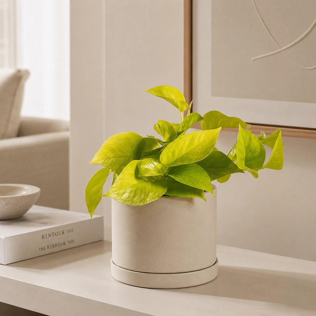 Gardenaria Epipremnum pinnatum 'Golden photos' - Pianta da interno ornamentale Altezza: 40 cm (vaso 15)
