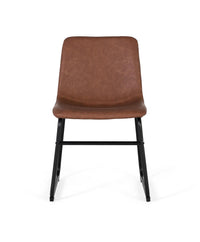 Set di quattro sedie imbottite e rivestite