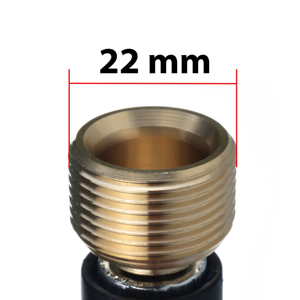 Tubo Alta Pressione 15m di Ricambio compatibile con Idropulitrice Kärcher K2–K7 – Click Connect, Nylon, 200 Bar, 60°C