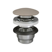 PILETTA LAVABO CLICK CLACK FEELING SENZA TROPPO PIENO- Tappo Cappuccino Opaco- RAK- pezzi 1