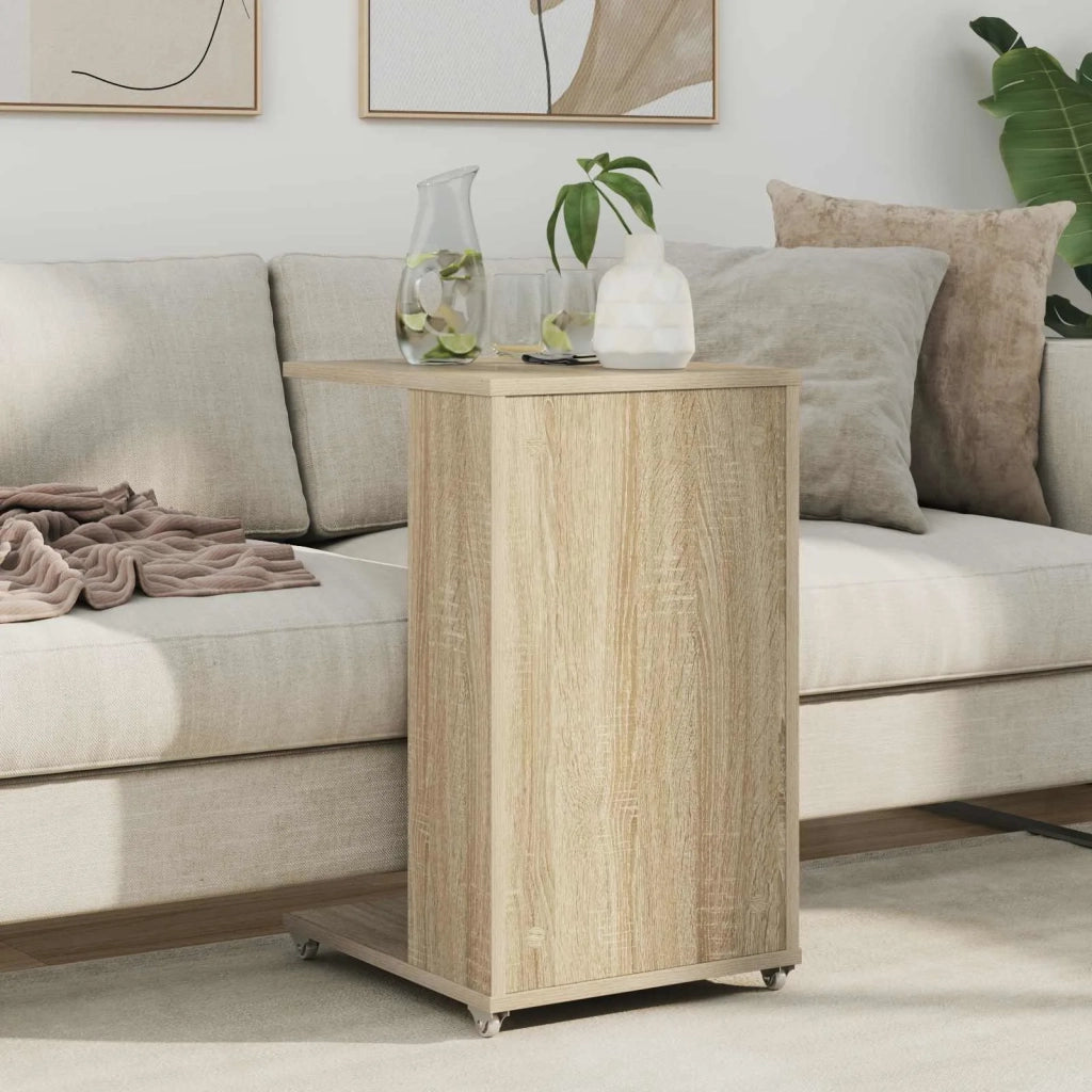 Tavolo laterale Rovere Sonoma 40 x 35 x 60 cm Legno multistrato