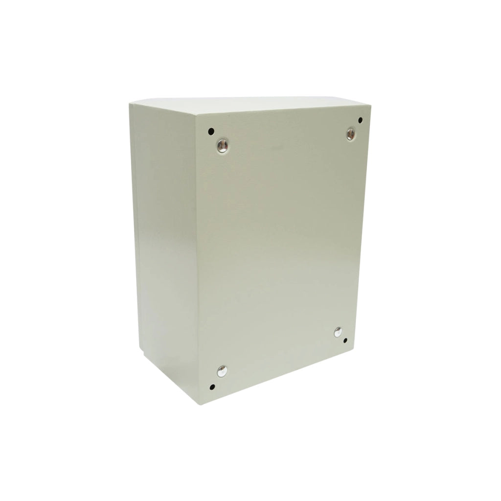 Quadro elettrico metallico con controquadro, PT 400x300x200mm, IP65